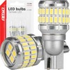 LED lemputės canbus t15 w16w 48smd 4smd 3014 3030 balta 12v 24v amio-04261