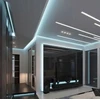 LED profilis R02 kampinis Eco Light EC20624 2m aliuminio baltas + pieniškas gaubtas
