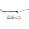 Lean Žibintuvėlis LED su reguliuojamu priartinimu ir USB įkrovimu, 3 šviesos režimai, juodas