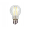 LED lemputė E27 A60 230V 7W 840lm, šiltai balta 2700K, pritemdoma, LED line LITE
