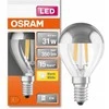 LED lempa Osram Filam, MIRROR, P45, 4W, E14, 2700K, 350lm