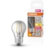Osram 3,4W LED lemputė LED SUPERSTAR PLUS, E27, skaidri, 2700K, dimeriuojama