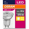 Osram 6,9W LED lemputė VALUE, GU10, PAR16, 60°, 3000K