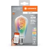 LEDVANCE SMART+ MATTER filamentinė daugiaspalvė klasikinė E40 4,8 W - E27 išmanioji lemputė