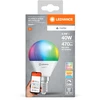 LEDVANCE SMART+ MATTER daugiaspalvė klasikinė P40 4.9W - E14 išmanioji lemputė