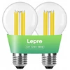 LEPRO 100094-WW-EU-2 E27 Filament LED lemputė, 7.2W (100W), 1521 lm, 2700K, A klasė, 2 vnt.