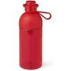 LEGO Drinking Bottle Hydration 500ml raudona