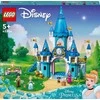 LEGO® ǀ Disney Pelenės ir Žavingojo princo pilis konstravimo rinkinys; sukurta išradingam žaidimui vaikams nuo 5 metų amžiaus (365 dalys) 43206