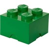 LEGO Storage Brick 4 žalia