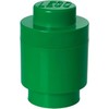 LEGO Storage Brick 1 Round žalia