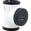 Legrand Rotacinis skirstytuvas 2xp+su + USB ac-b/c