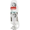 Legrand Standartinis ilgintuvas 3x2P+Z 3m balta ir-pilka