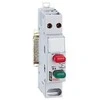 Legrand Button connection monostable dvigubas 1NO + 1NC elektros imtuvų LP 312 kontrolės, žalia raudona 412916