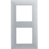Legrand Dvigubas rėmelis Legrand Niloe Step 863892 aliuminio šepetėlis