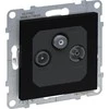 Legrand SUNO TV- R- SAT antenos lizdas FM + DAB 1,5dB juodas 721467