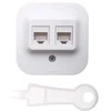 Legrand GN.2XRJ45 KAT.5E UTP N/T IP20 FORIX BIA?