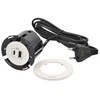 Legrand INCARA Baldinis lizdas DISQ 60 USB A+C 2.0 m baltas 654730