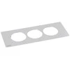 Legrand INCARA DISQin baldų lizdų dangtelis 6 modulių mozaika 45 metalas 654759