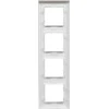 Legrand Ketvirtinis rėmelis Legrand Niloe Step 863894 aliuminio šepetėlis