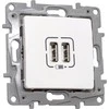 MAITINIMO LIZDAS LE-764594 Niloe 2 PORTAI USB 2.4A/5V LEGRAND