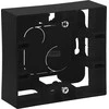 Legrand Niloe Step 863597 ant paviršiaus montuojama dėžutė, viena juoda