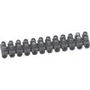 Legrand 12- bėgių kelio juosta 10mm2 juoda (034215)