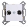 Legrand Cariva RTV antenA lizdai praeiti balta - 773634