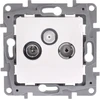 Legrand 764564 NILOE RTV-SAT antenos lizdas, pralaidus, 14 dB, baltas 764564