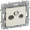 Legrand NILOE TV- RD- SAT antenos lizdas, galutinis kremas (764665)
