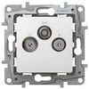 Legrand RTL-SAT antenos lizdai Baigiamosios nišos 1,5 dB baltos (764563)