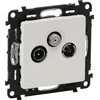 Legrand RTV-SAT antenos lizdas (galutinis) 1,5dB baltos (753152)