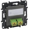 Legrand Šviesolaidžio lizdas Legrand Niloe Step 863471 2x SC / APC dvigubas plienas