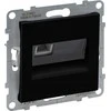 Legrand Legrand Suno2 721461 RJ 11 lizdas, juodas