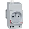 Legrand Modulio lizdas 2P + Z 16A 250V G380 004280 bėgiams