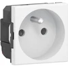 Legrand 278111L MOSAIC lizdas 2P+Z prijungimas per automatinius gnybtus 16A-250V 278111L