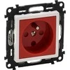 Legrand GN.1-KR.Z/U SHIFT BLOCK.Raudonas VALENOS GYVENIMAS