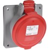 Legrand 5P 16A 400V raudona IP44 P17 TEMPRA PRO (555189)
