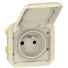 Legrand Kištukinis lizdas 2P+Z 16A 250V IP55 Plexo smėlio spalvos (069828L)