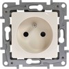 Legrand Lizdas wtyczkowe su uziemieniem 16A 250V kremowe - 664636