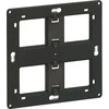 Legrand MESAIC Minkštojo rėmo dvigubas adapteris (080264)
