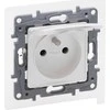 Legrand Nlonoe Selection Nest 2p + su IP44 16A 250V su diafragma, sraigtiniai terminalai perlas 762437
