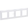 Legrand 762004 Niloe Selection Keturgubas Frame Balta 762004