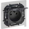 Legrand „Niloe Step Gn 2p+su“ IP44, automatiniai gnybtai, su sklende - plieno spalva 863436B