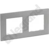Legrand 863392 Niloe Step Ramka podwójna 2x aliuminio 863392