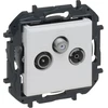 Legrand „Niloe Step“ TV-R-SAT lizdas, 10 db - balta spalva 863179B