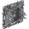 Legrand NILOE televizoriaus antenos lizdas F-F galutinis 1 dB baltas 764549 - 764549