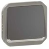 Legrand NAUJAS PLEXO 55 vienpolis mygtukas su foninio apšvietimo mechanizmu 10A - 250V AC antracito spalvos 069813L