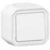 Legrand NAUJAS PLEXO 55 vienpolis mygtukas, montuojamas ant paviršiaus, 10A - 250V AC, baltas 069760L