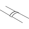 Legrand 032803 Jungties dangtelis 92 mm, akmens pilkumo, DLP 92x20 032803