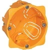 Legrand 080041 Įleidžiama gipso kartono dėžė 67x40mm oranžinė Batibox 080041